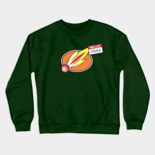 Craig's SuperHero Costume Crewneck Sweatshirt